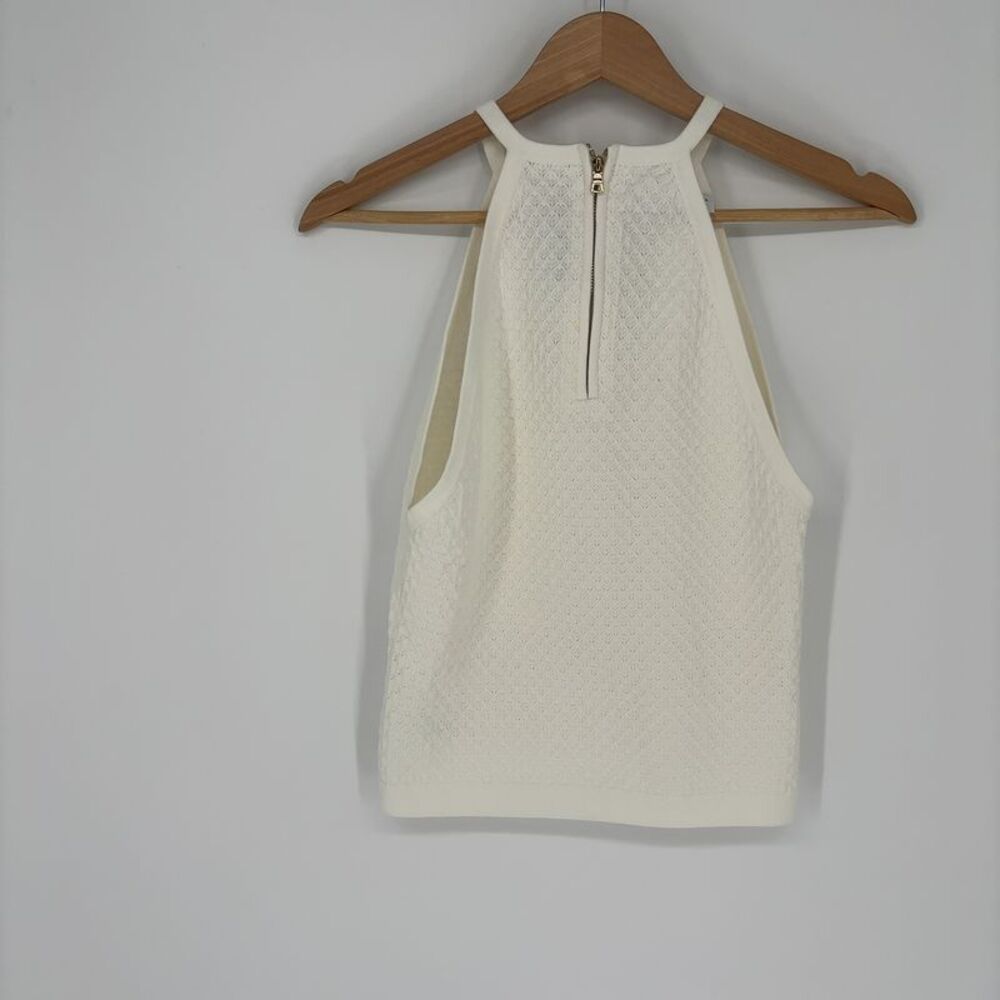 Alice + Olivia White Tank Top